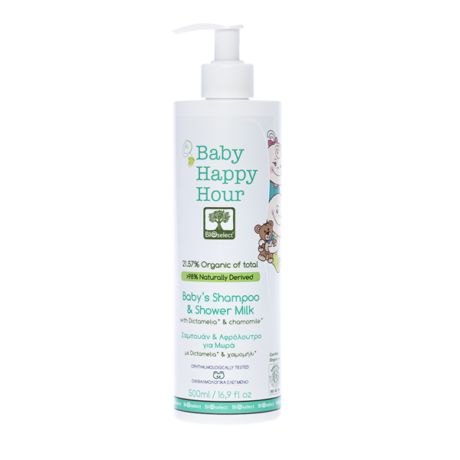 bioselect baby shampoo shower milk