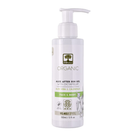 bioselect organic aloe after sun gel