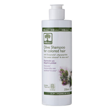 bioselect organic olive shampoo colored hair