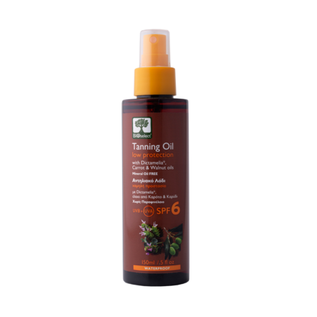 bioselect tanning oil SPF6